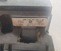 GE General Electric TEF134040 Circuit Breaker 50 Amp 480 Volt 3 Pole E11592-C