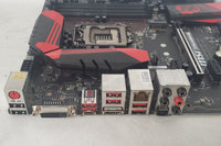 MSI Z170A Gaming M5 Computer Keyboard No CPU or Fan