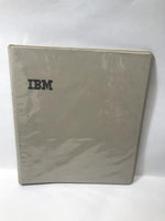 Vintage IBM Binder Tan