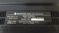 Sanyo TRC 8000A Audio Cassette Dictation Machine w/ FS-81 Foot Pedal