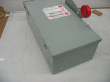 NEW Cutler-Hammer DH322FRK 60A 3P 240VAC Disconnect