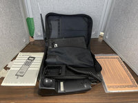 Motorola Vintage AirTouch Portable Car Phone With Antenna Pack, Battery and Bag