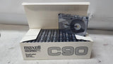 NEW Maxell C90 Professional Digital Audio Cassette Tape 20 Pack