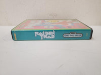 Vintage Gaming Sega Genesis Raiden Trad Micronet Video Game 16-Bit Cartridge
