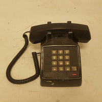 AT&T 2500YGMK Black Corded Push Button Desk Telephone Business Telephone