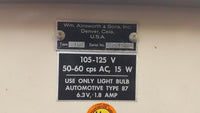 Ainsworth Type 10 Laboratory Balance Scale As Is for Parts