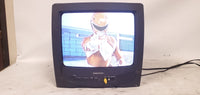 Retro Gaming Daewoo DTQ-13V5FC 13" CRT Color Television Monitor 2004