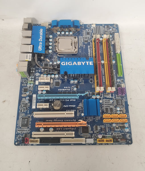 Gigabyte GA-EP45-UD3P Intel Core 2 Quad 2.83Ghz Computer Motherboard No Fan