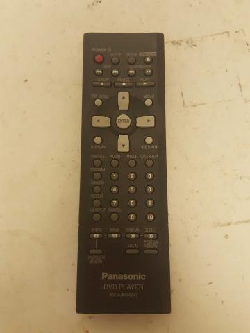 Panasonic N2QAJB000043 DVD Player Remote Control