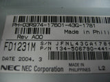 NEC FD1231M Internal 1.44MB 3.5" Floppy Disk Drive