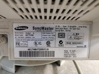 Vintage Gaming Samsung SyncMaster 753DF S Flat CRT VGA Computer Monitor 2002