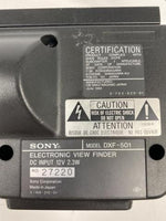Sony DXF-501 Electronic View Finder