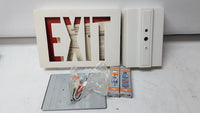 NEW Lithonia F2ES1R EL N Signature Series Emergency Light Exit Sign