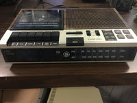 General Electric 7-4956B FM/AM Clock Radio Cassette Recorder