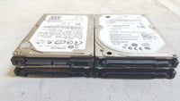 Lot of 4 Assorted 80Gb Hard Drives Hitachi Sata Seagate