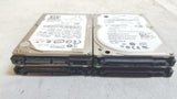 Lot of 4 Assorted 80Gb Hard Drives Hitachi Sata Seagate