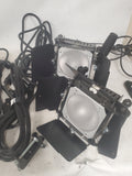 Lowel Omni Tato Studio Film Light Kit Rolling Case + Tripod & Accessories