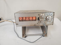 Vintage Unbranded Orange Nixie Tube Scientific Measuring Equipment