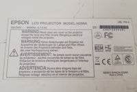 Epson H298A Powerlite Pro G5200W HDMI LCD Projector 202 Lamp Hours w/ Remote
