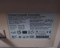 Vintage Gaming Compaq Presario MV720 341268105 16" CRT VGA Computer Monitor 1999