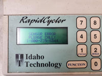 Idaho Technology RapidCycler 2530 Thermal Cycler Sensor Error