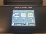 Brother MFC-L2740DW Monochrome Laser Printer Copier Fax LOW Page Count: 9010