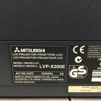 Mitsubishi LVP-X200E LCD Multimedia Projector