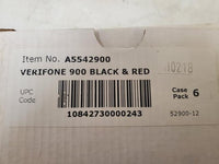 NEW Lot of 3 Verifone 900 A5542900 Black and Red Ink Ribbon for Card Terminal