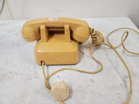 Vintage ITT 50046 LR 30M 176 Corded Rotary Wheel Phone Beige