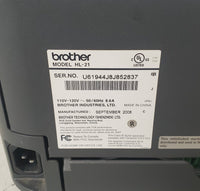 Brother HL-2140 Monochrome Laser Printer Page Count: 12523