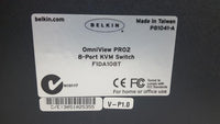 Belkin OmniView PRO2 8-Port KVM Switch F1DA108T