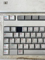 Hewlett Packard 46021A Vintage Beige CAT Connector Mechanical Terminal Keyboard