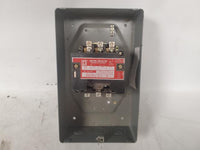 Square D 8903 SPG2 KA ENGL 60A 2-Pole 250VDC Lighting Contactor w/ Enclosure