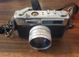 Vintage Yashica Electro 35 35mm Film Camera Missing Button