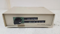 Vintage A806 Manual Data Switch 2 Position / Port DB-25