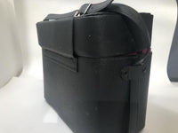 Vintage Camera Case - Brown Leather w/ Lens Holder and Removable Shelf