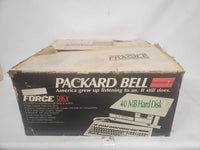 Vintage Packard Bell Force 386X Computer Box Only Halt & Catch Fire Prop HACF