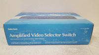 NEW Radio Shack 15-2100 Amplified Video Selector Switch