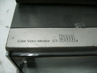 Panasonic CT-500V 6" CCTV CRT Video Monitor W/CblBox