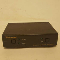 Teknova KK2-1022 CCII Closed Caption Decoder