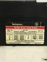 Westinghouse LAP34000PF Tri-Pac De-ion Circuit Breaker 400 AMP, 3 Pole 400A A