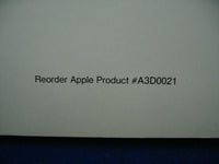 Apple A3D0021 WPL DOS 3.3 Based Manual 030-0506-A