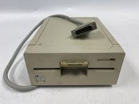 Vintage Apple 5.25" External Floppy Disk Drive A9M0107 IIe IIgs IIc Platinum