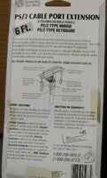 Wood's PS/2 Cable Port Extension Mouse/Keyboard 5987 NEW