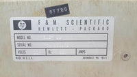 HP F&M Scientific 240-00 240 Temperature Programmer