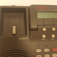 Avaya 6424D+M Grey Business Telephone w/ Phone Cable