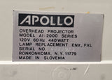 Apollo AI-2000 Overhead Transparency Projector