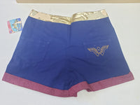 Bioworld Wonder Woman DC Warner Bros High Waisted Cosplay Hot Pants SR5CYS