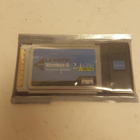 NEW Linksys WPC54G ver. 2 Notebook Adapter Card