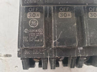 General Electric RV-2937 3 Pole 30A Circuit Breaker
